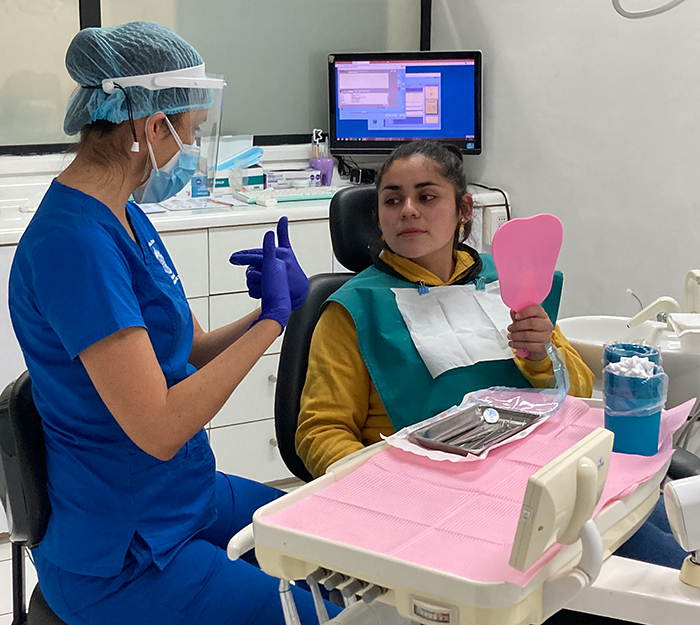Acercando los servicios de la Unidad de Salud Dental a estudiantes de Villarrica